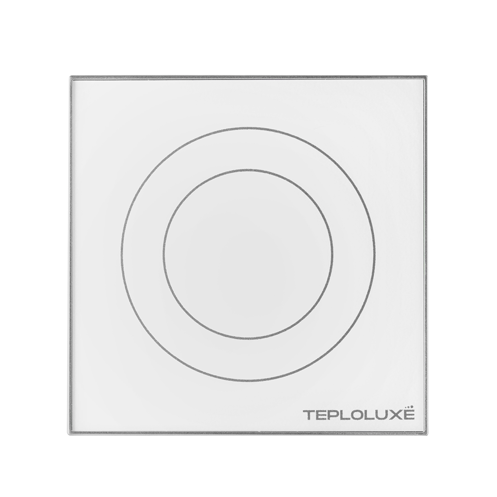 Терморегулятор электронный Теплолюкс Solus Zen Wi-Fi белый/серебро, 100000379200