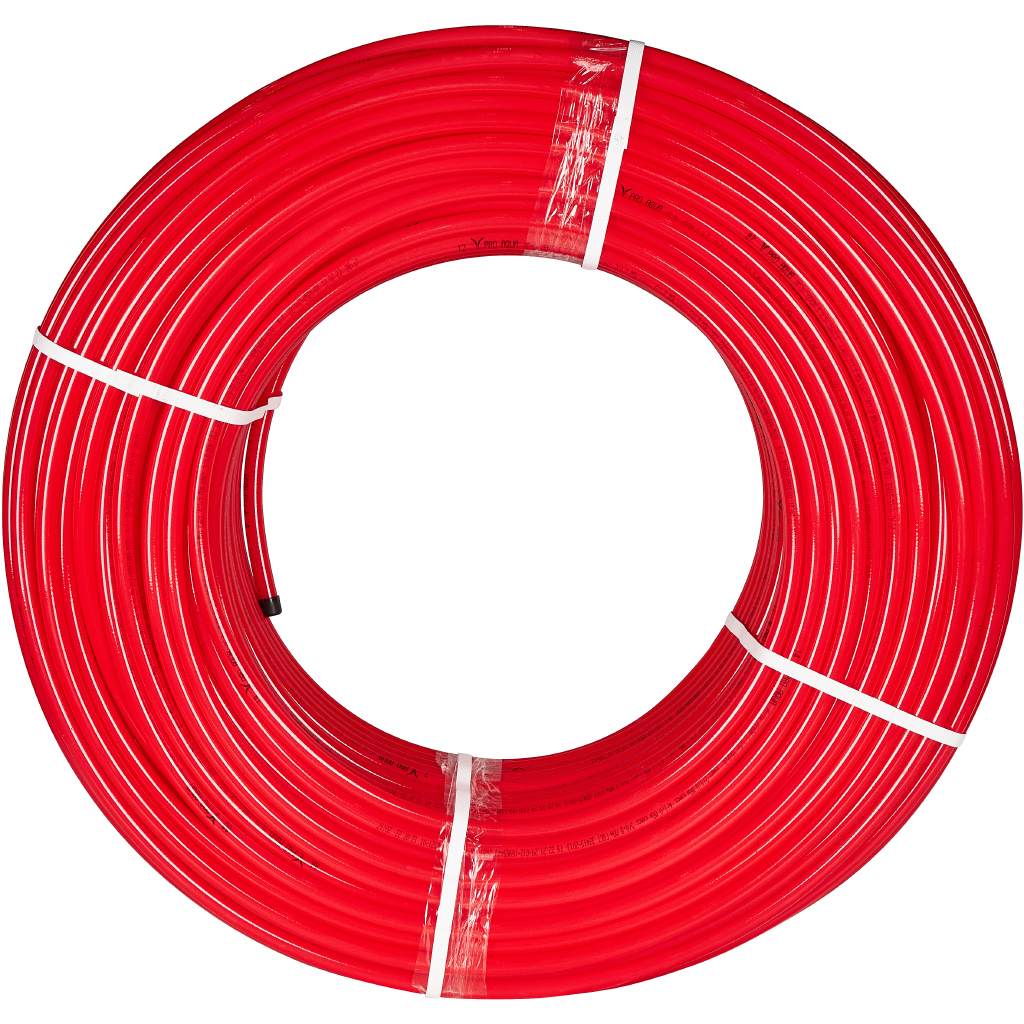 Труба красная Pro Aqua с EVOH PE-Xa 16x2.0 (бухта 200 метров), PXA.03.06.200.R