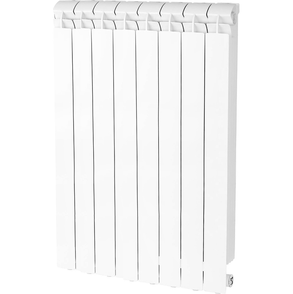 Global VOX-R 800 10 секций радиатор алюминиевый боковое подключение (белый RAL 9010), VX08001010