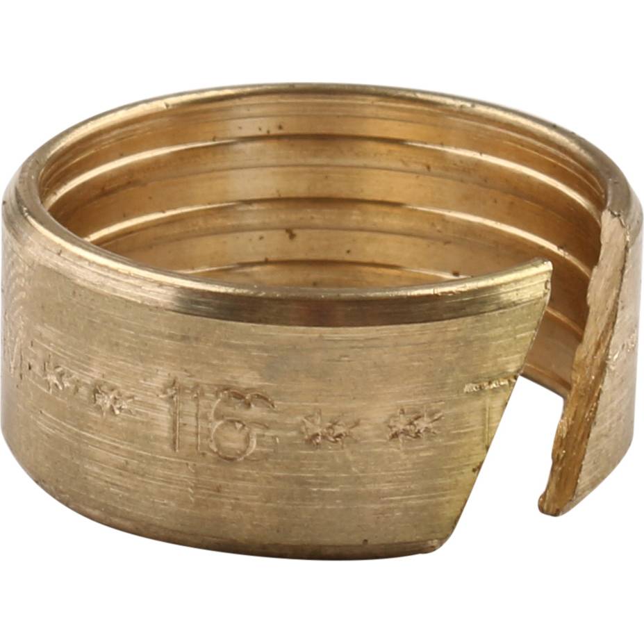 Муфта TIEMME с внутренней резьбой (16х2.0х1/2) для металлопластиковых труб винтовой, 1600004