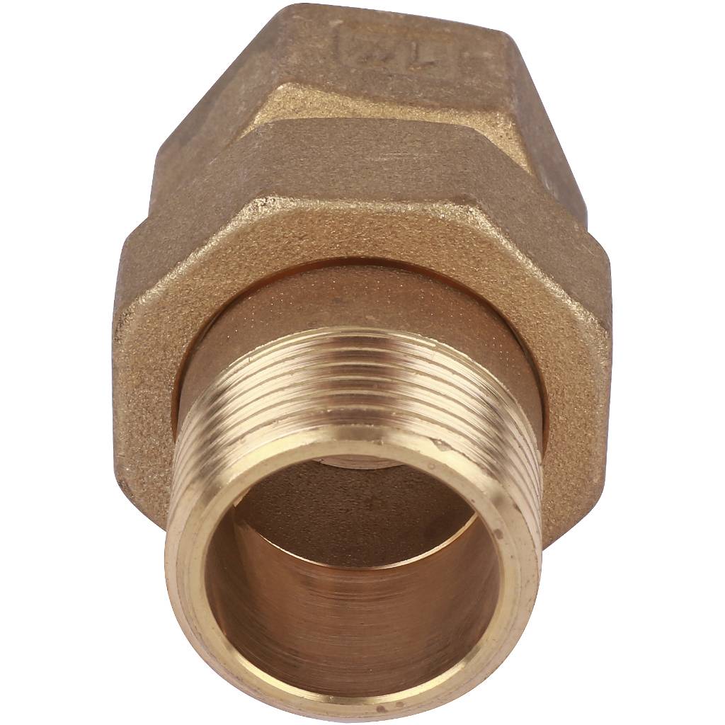 Муфта TIEMME трехкомпонентрая с уплотнительным кольцом 1х1