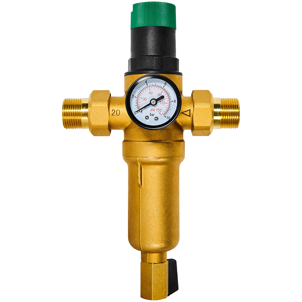 Фильтр с редуктором на горячую воду Хит Комплект DN20