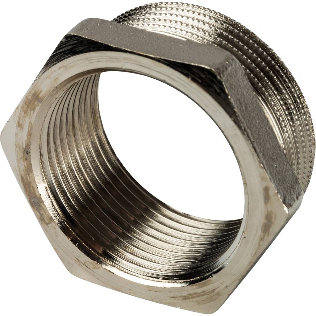 Футорка STOUT никелированная 1 1/4X1, SFT-0029-001141