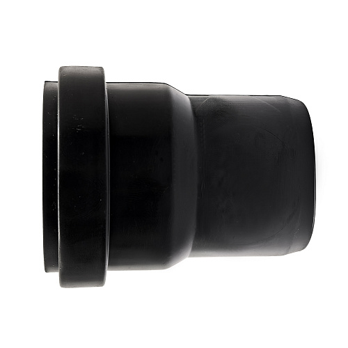 Переход с пластиковой на чёрную канализацию ВК ПП  50/48, черный,РТП