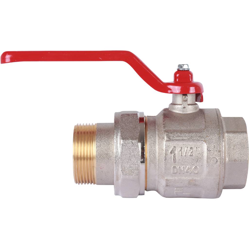 Кран шаровой Itap полнопроходной IDEAL 098 (ручка, американка, 1 1/2), 56837