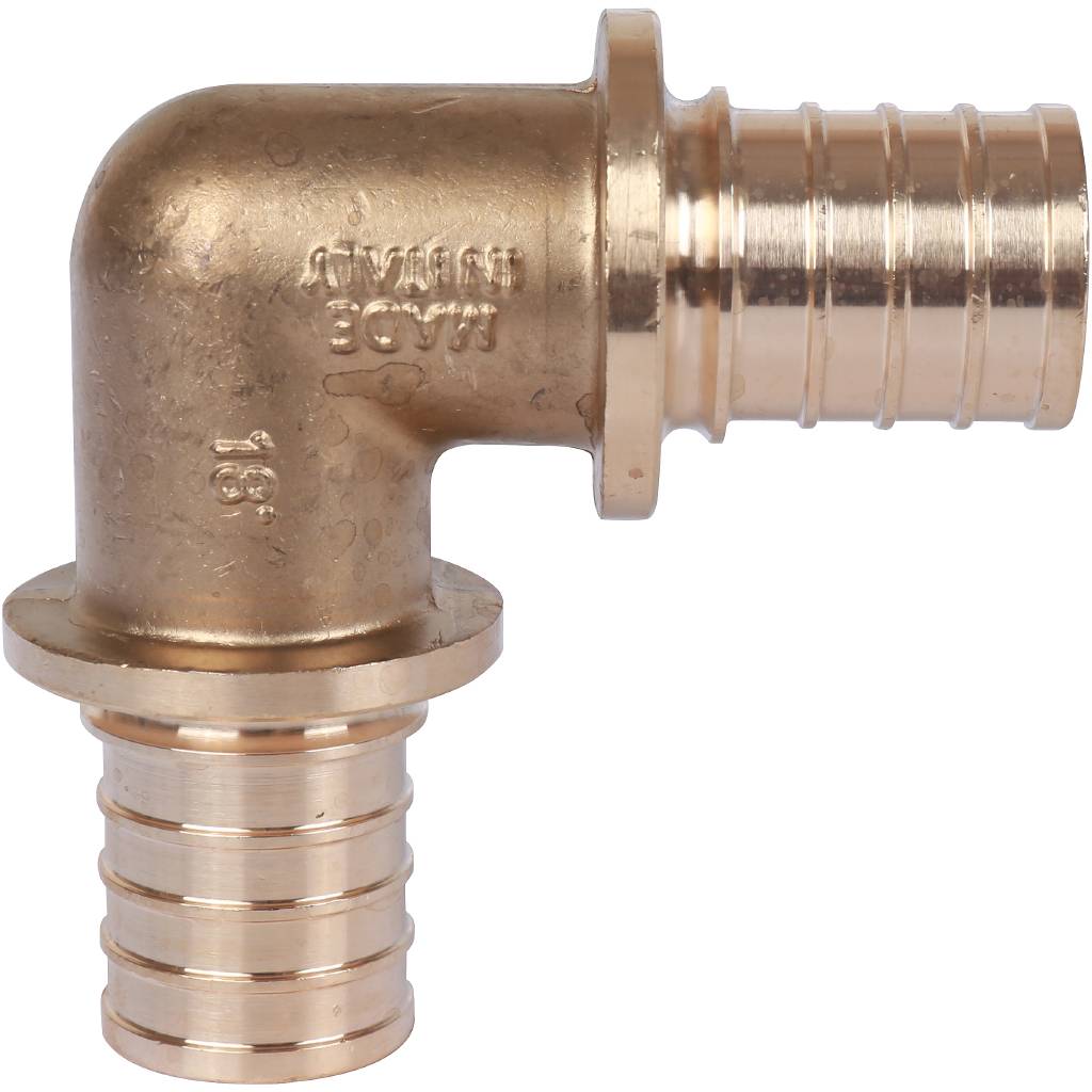 Угольник STOUT 90° 32 для труб из сшитого полиэтилена аксиальный