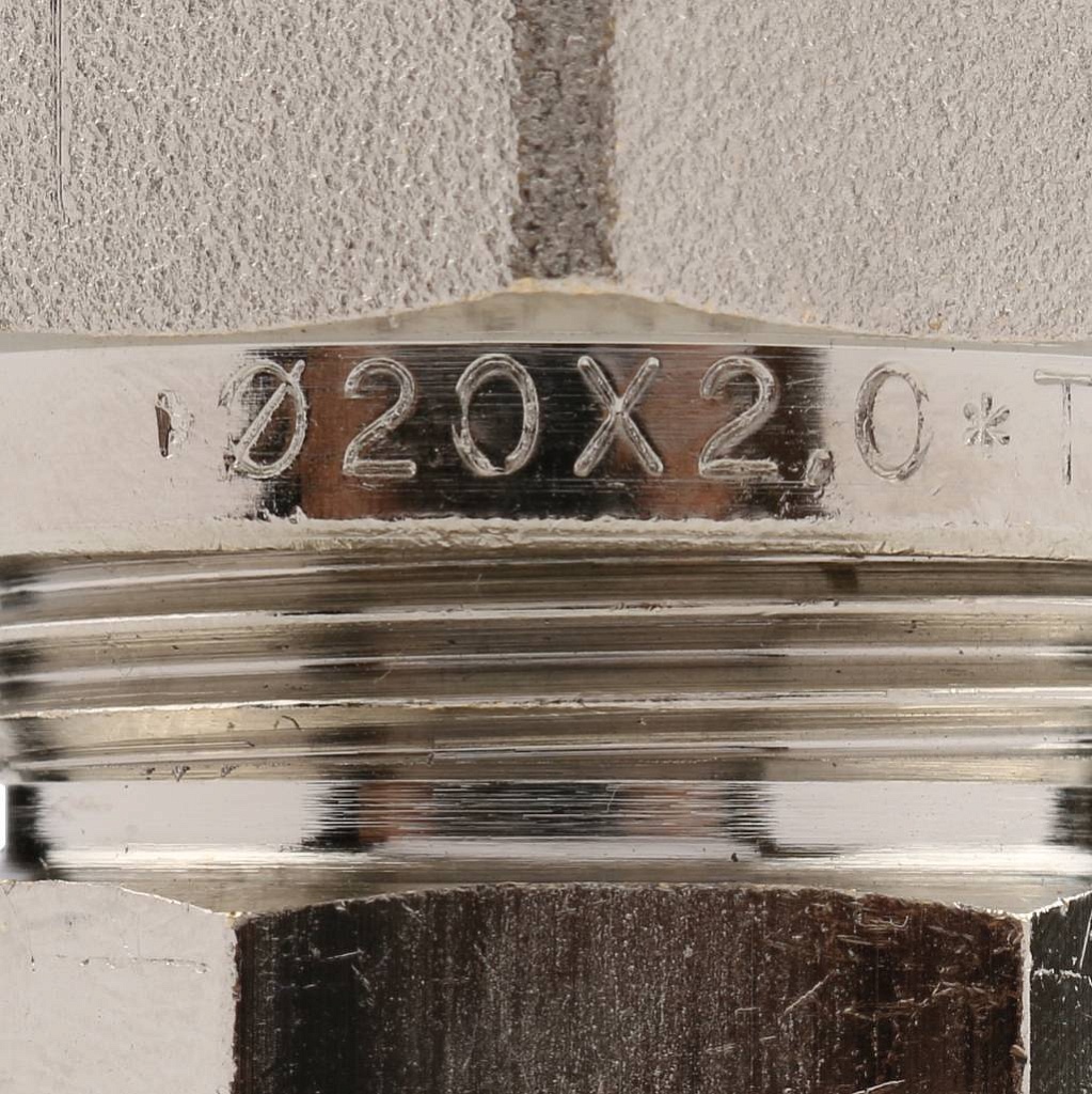 Муфта TIEMME соединительная (20.х2.0) для металлопластиковых труб винтовой, 1600024