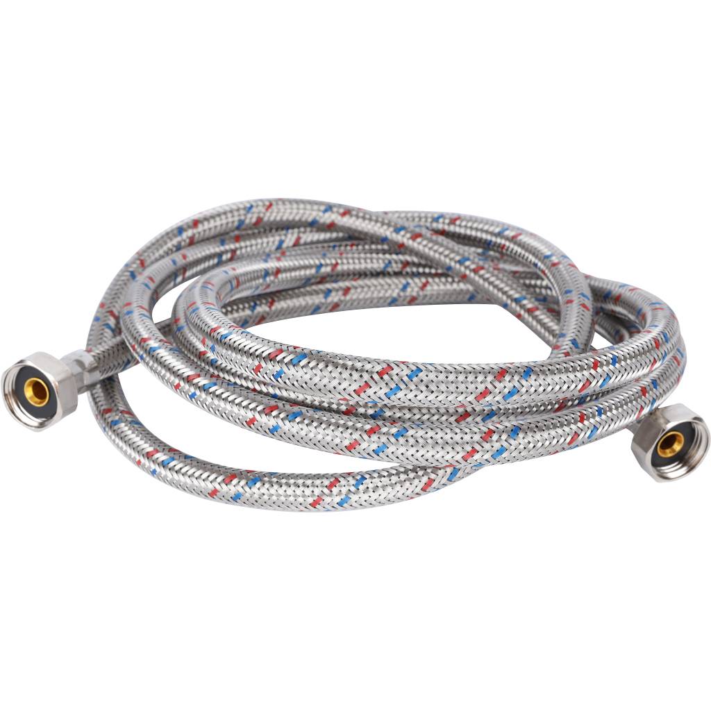 Гибкая подводка для воды STOUT ВР 1/2 х ВР 1/2, длина 2500 мм, SHF-0123-081515