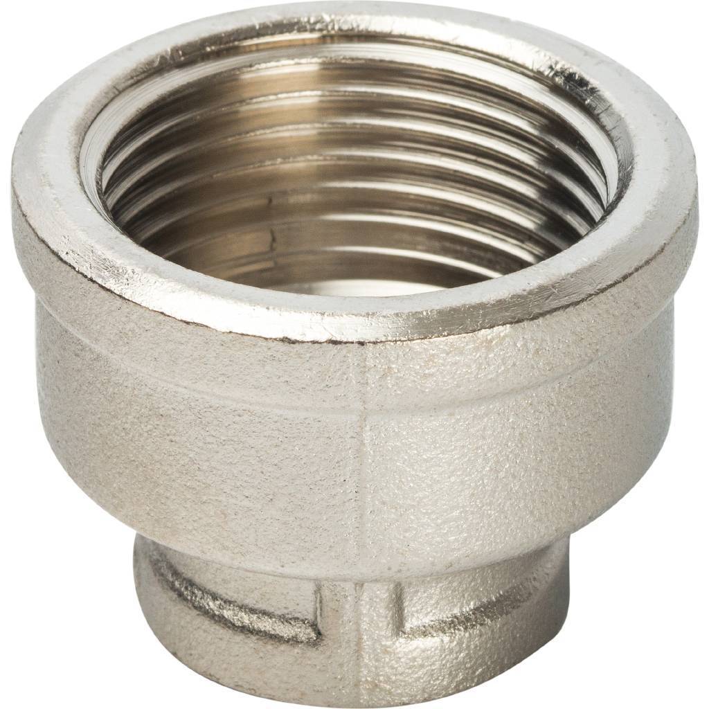 Муфта STOUT ВВ переходная никелированная 1 X3/8, SFT-0006-000138