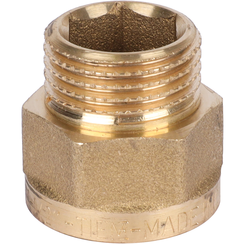 Удлинитель TIEMME НВ 1/2х15 мм для стальных труб резьбовой, 1500183