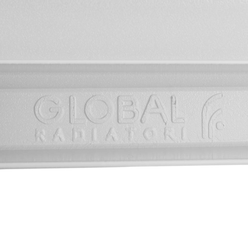 Радиатор алюминиевый Global ISEO 500 10 секций боковое подключение (белый RAL 9010), IS05001010