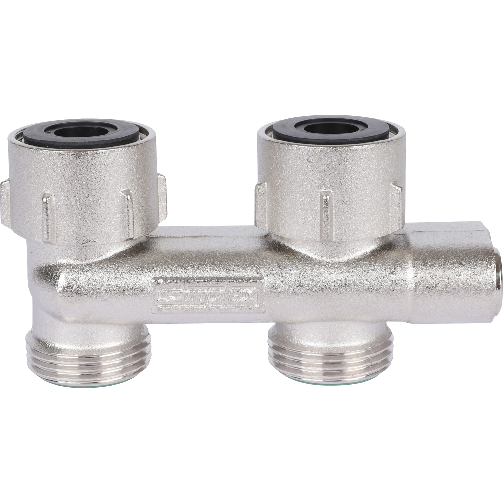 Перекрестный узел подключения Meibes Тип D2/50 прямой, 3/4 BPx3/4 HP 5/25, F10078