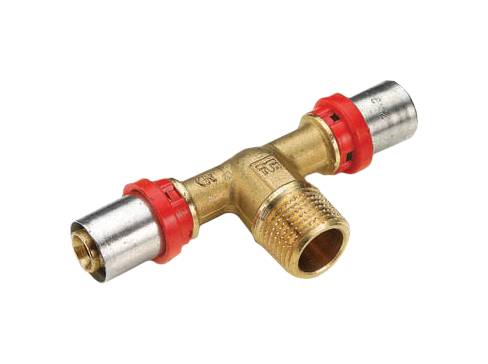 Тройник TIEMME с наружной резьбой 32x1x32, 1650155