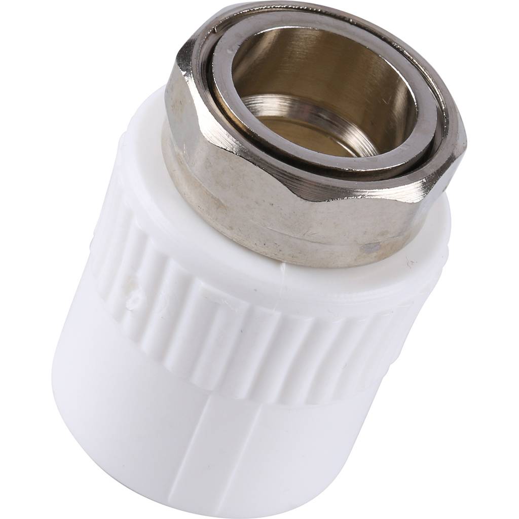 Муфта комбинированная Kalde с накидной гайкой 25х3/4 для полипропиленовых труб под сварку, 3222-tun-250c00