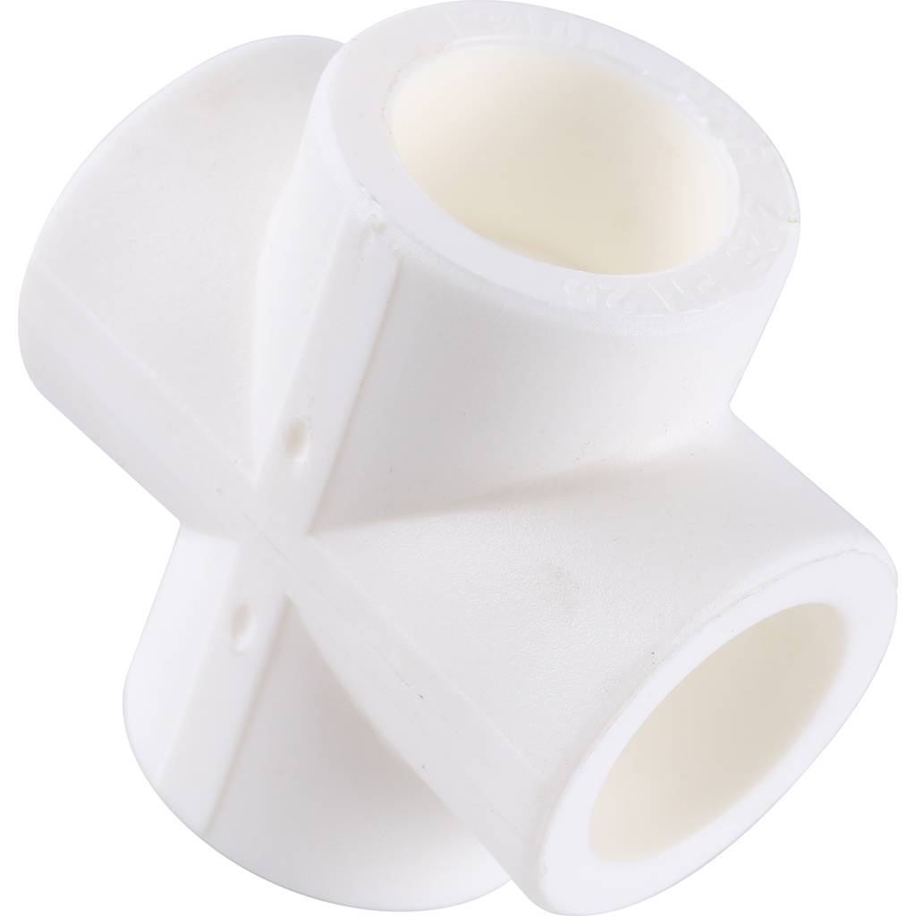 Крестовина Kalde d=25 для полипропиленовых труб под сварку (цвет белый), 3212-crs-250000