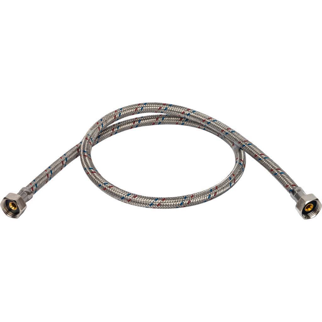 Гибкая подводка для воды STOUT ВР 1/2 х ВР 1/2, длина 1000 мм, SHF-0119-081515