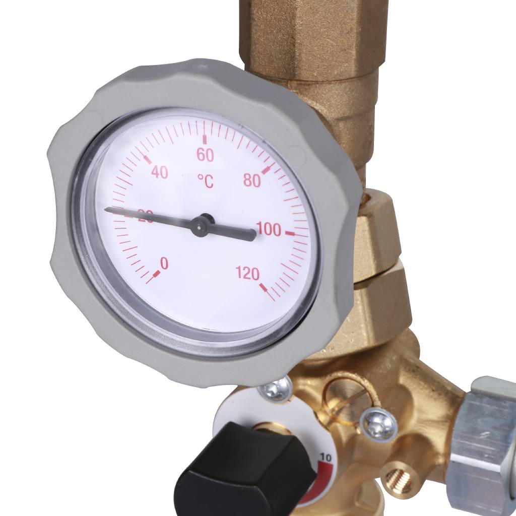 Насосная группа Meibes MK со смесителем 1 без насоса, подача слева