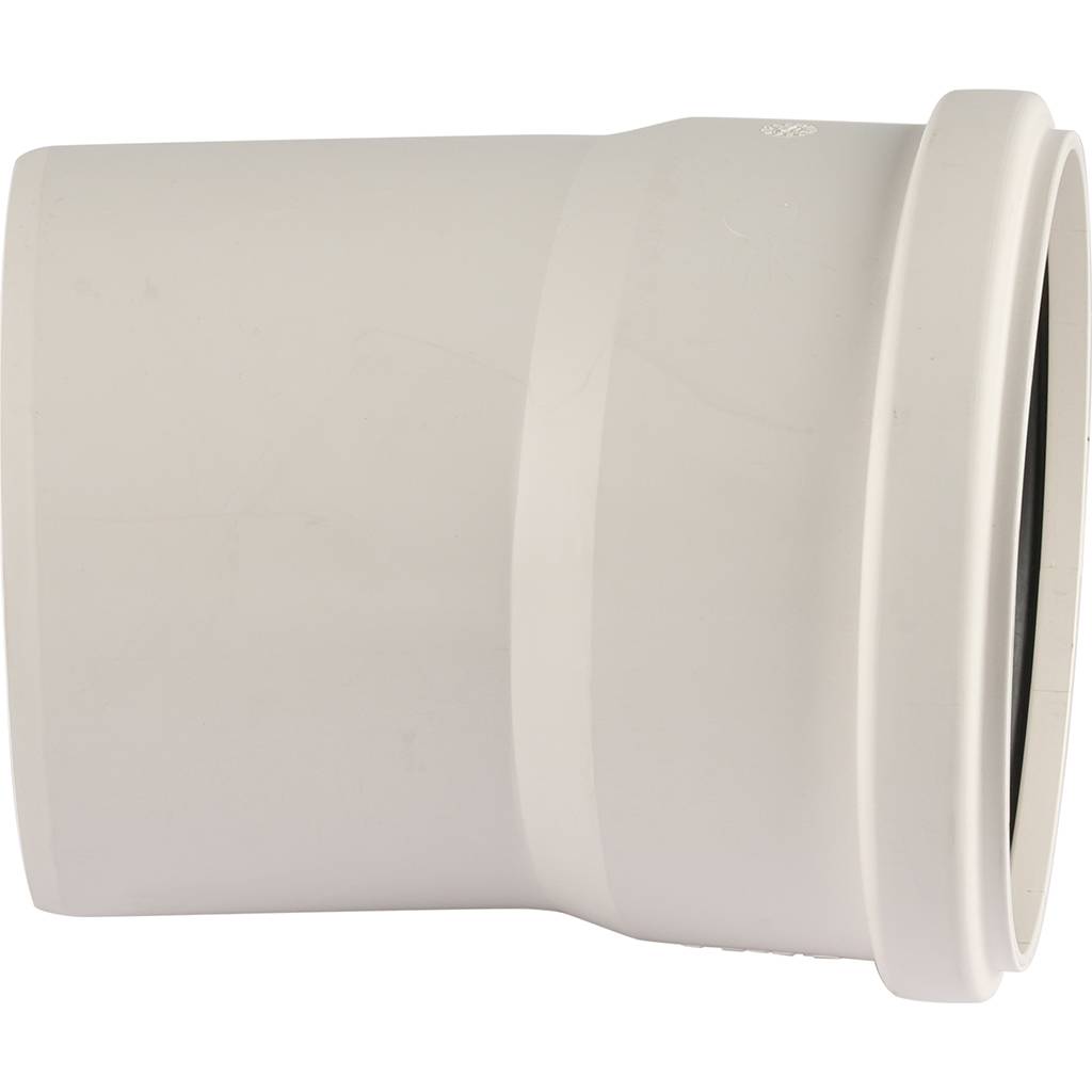 Отвод РЕХАУ RAUPIANO PLUS диам. 110 на 15°, 11231321001
