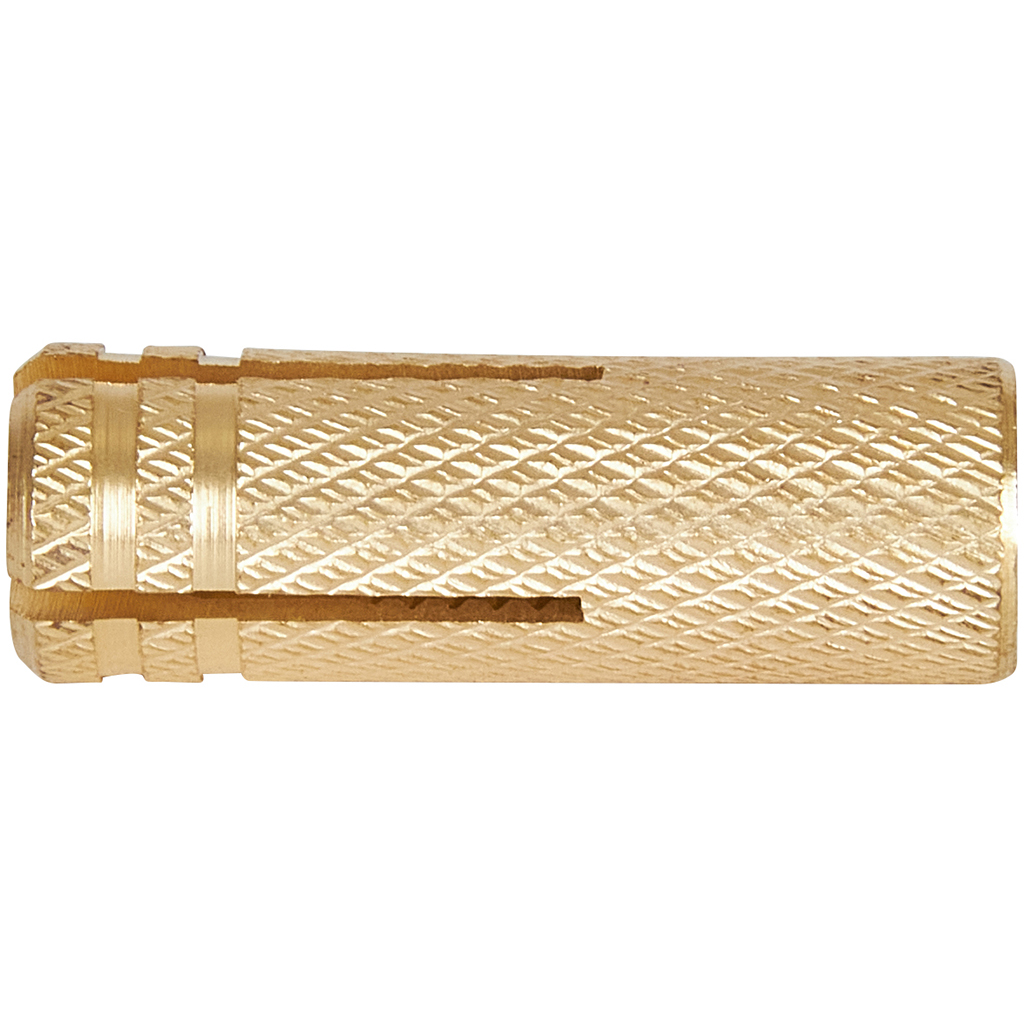 Забивной анкер латунный STOUT 8X10X30