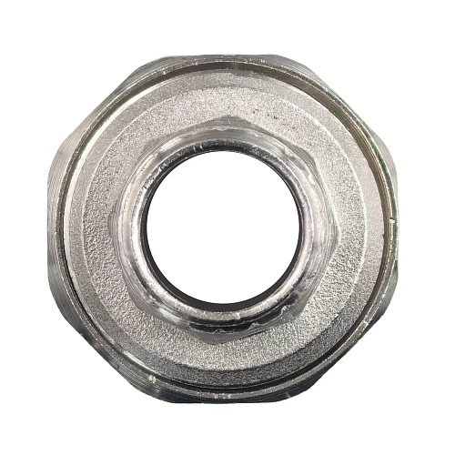 Муфта комбинированная разъемная (Американка) PPR наружная резьба 20х 1/2,  серый, RTP