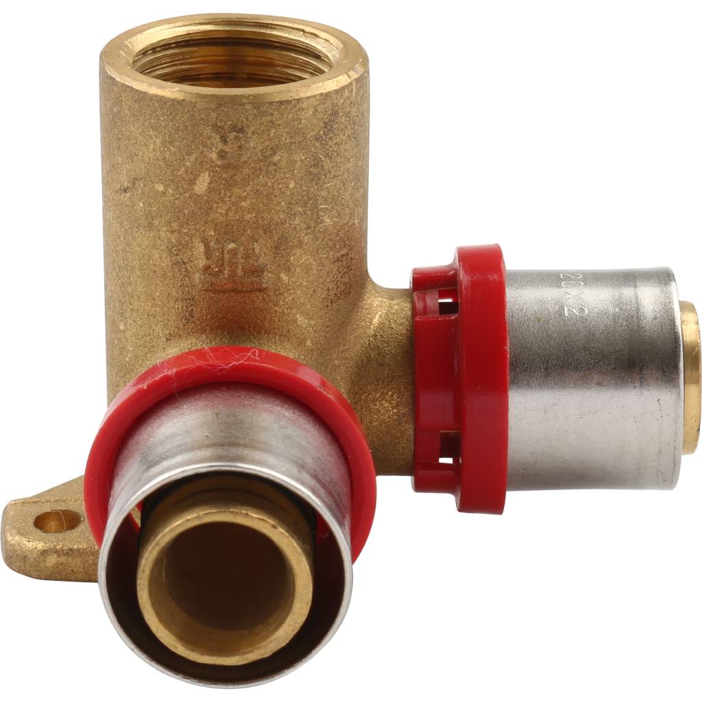 Водорозетка TIEMME 2-х пл-я 20х1/2, 1650171