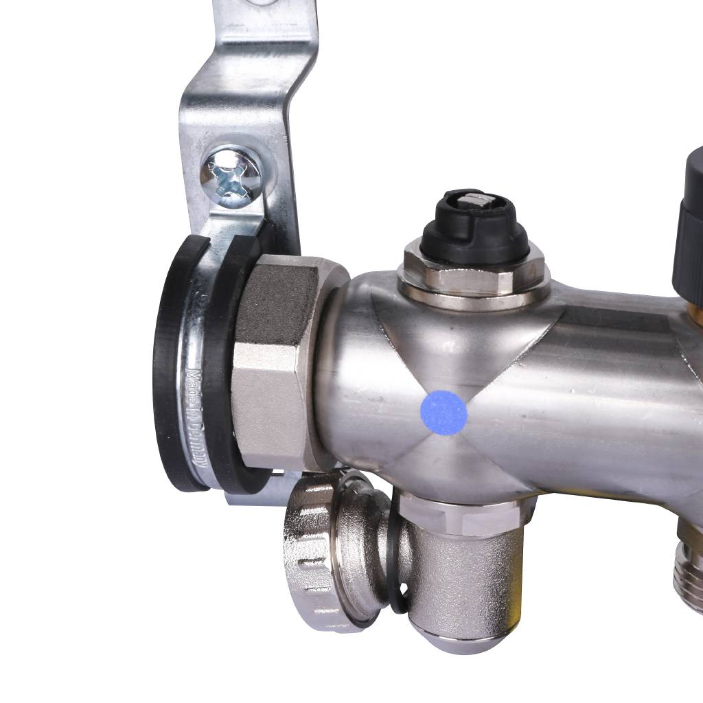 Группа коллекторная Oventrop Multidis SF 2 со встроенными ротаметрами на 2 контура, 1404352