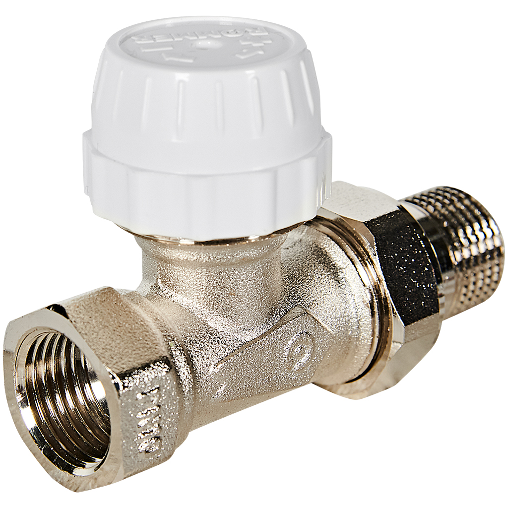 Клапан термостатический ROMMER RVT-0001-100015 прямой 1/2, RVT-0001-100015