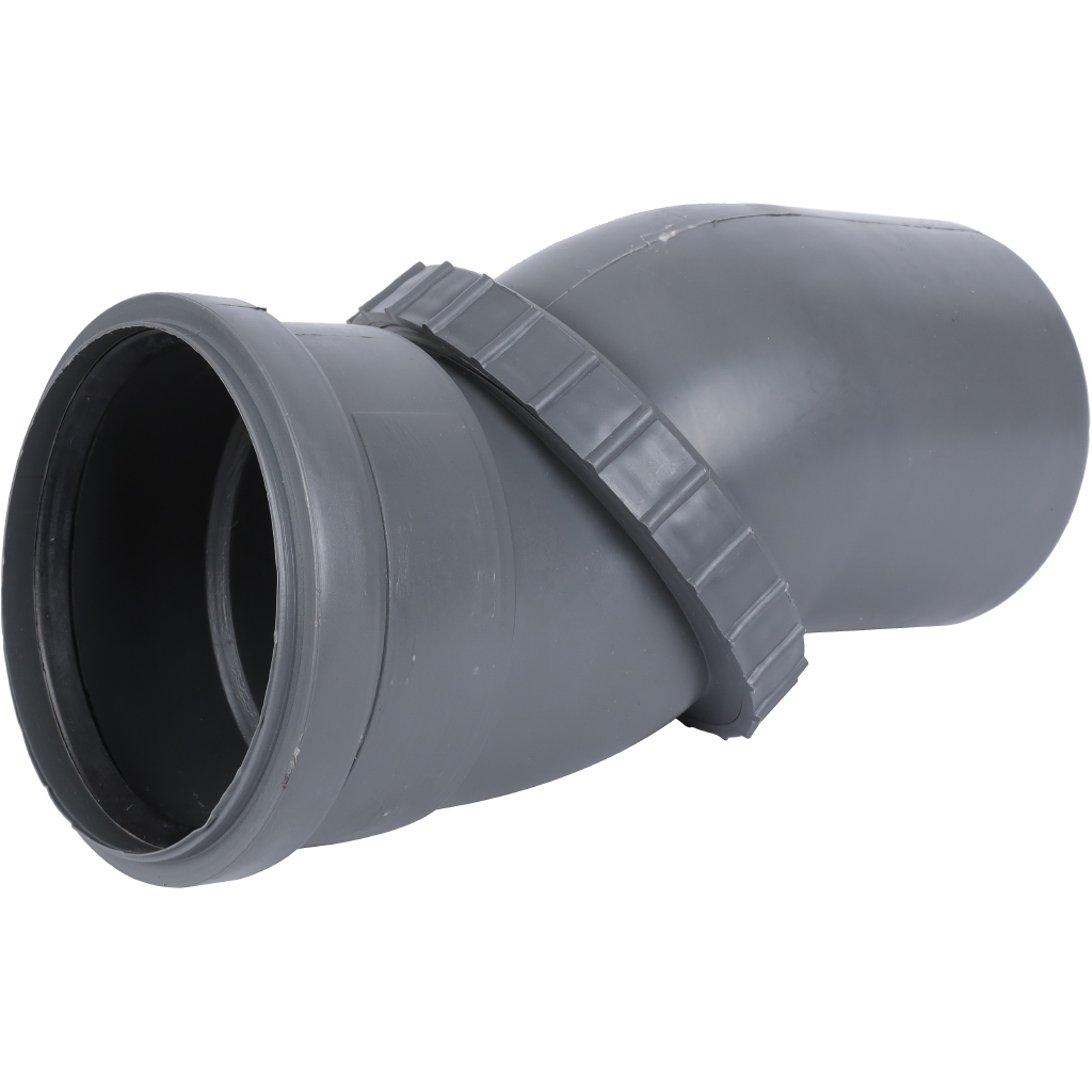 Отвод универсальный Sinikon D110 серый, KU.110.G