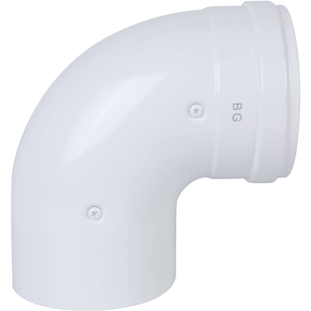 Отвод Baxi KHG (New) DN 60/100 коаксиальный 90 (трубопровод), без муфты