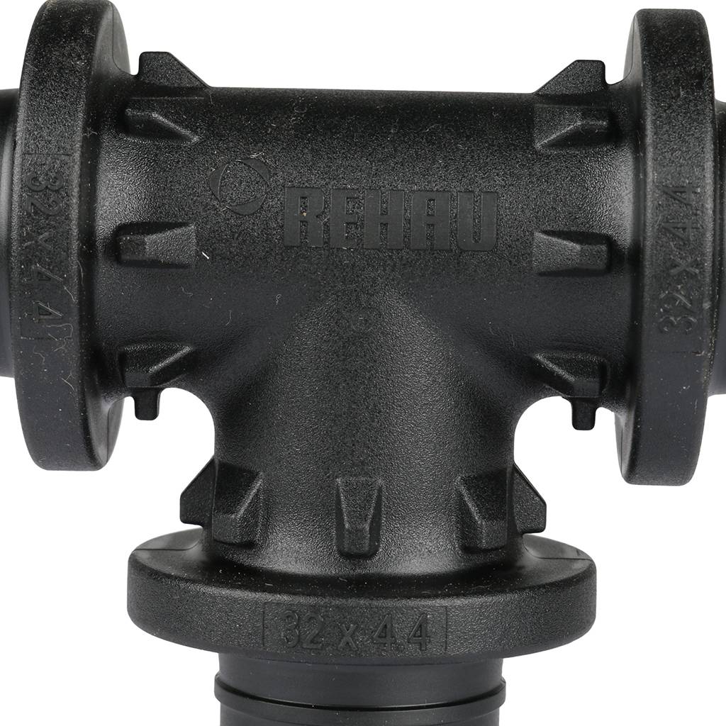 Тройник РЕХАУ RAUTITAN равнопроходной 32-32-32 PX, 11600341001