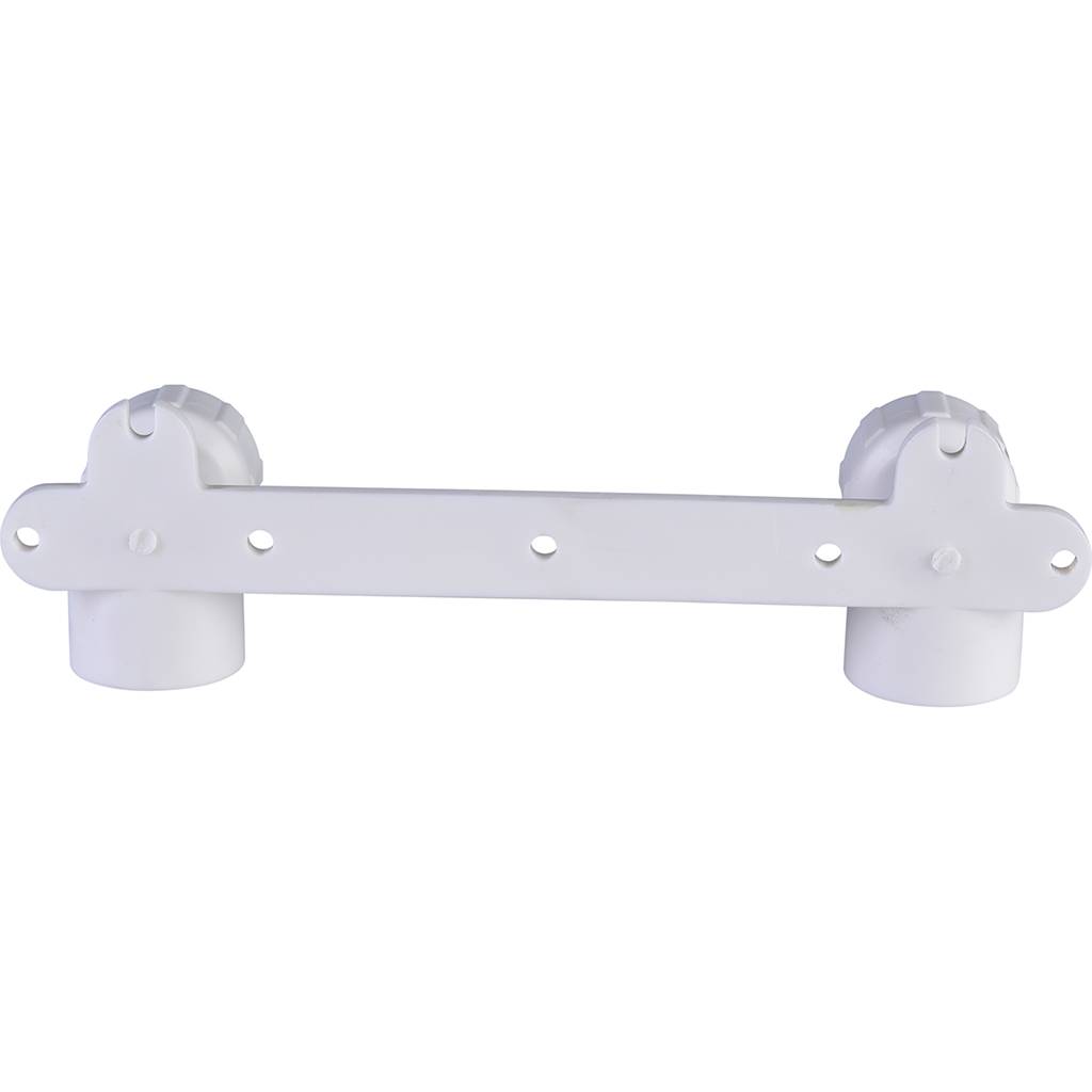 Настенный комплект Политэк 25х1/2 с внутренней резьбой для смесителя для полипропиленовых труб под сварку (цвет белый)