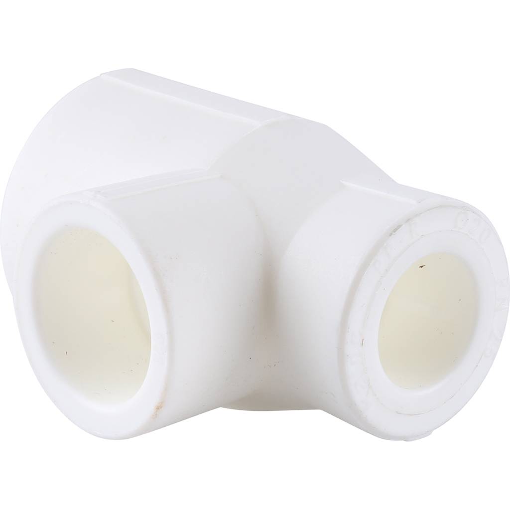 Тройник переходной Kalde 32х25х20 для полипропиленовых труб под сварку (цвет белый), 3212-tio-322520