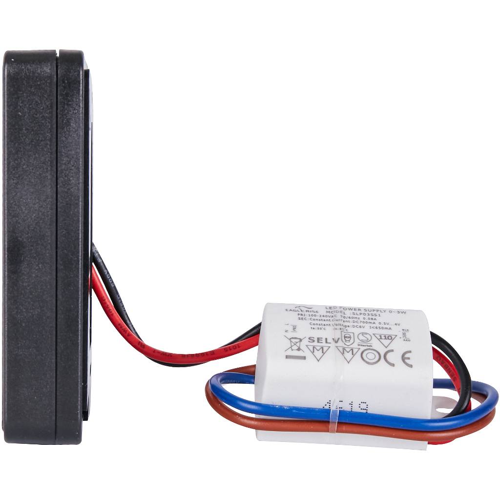 Беспроводной комнатный регулятор STOUT R-8z, черный, STE-0101-008004