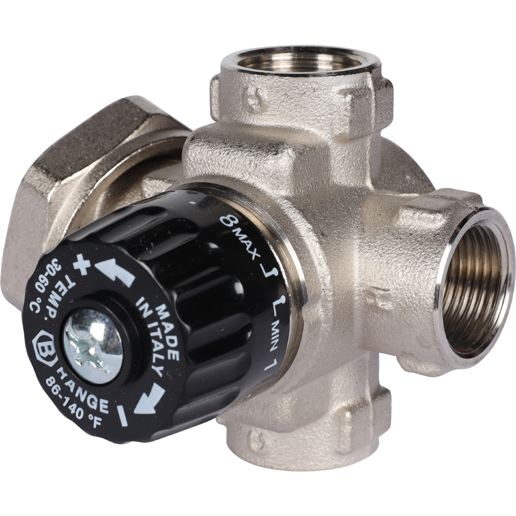 Насосно-смесительный узел STOUT SDG-0120 с термостатическим клапаном, Grundfos UPSO 25-65 130, SDG-0120-001002