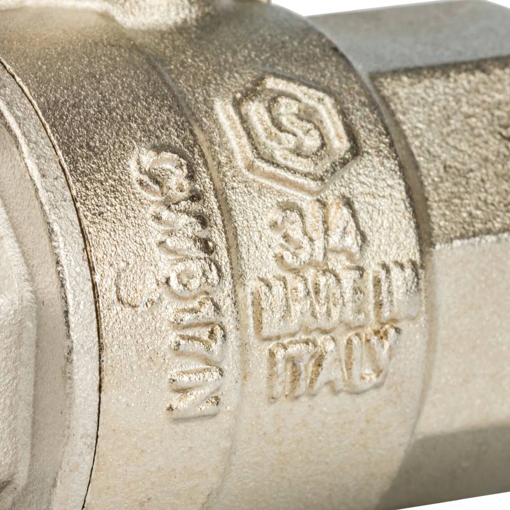 Кран шаровой STOUT полнопроходной, ВР/НР, ручка рычаг 3/4, SVB-0003-000020