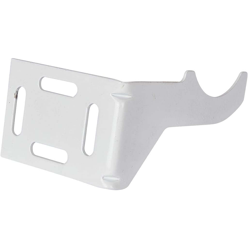 Кронштейн угловой Global белый (левый), 128326L