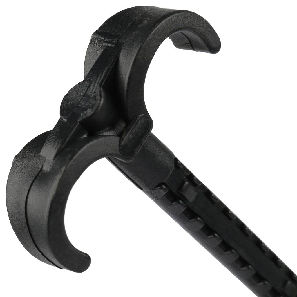 STOUT SMF-003 Дюбель-крюк двойной, для труб д.20мм, длина 80мм, SMF-0003-028020