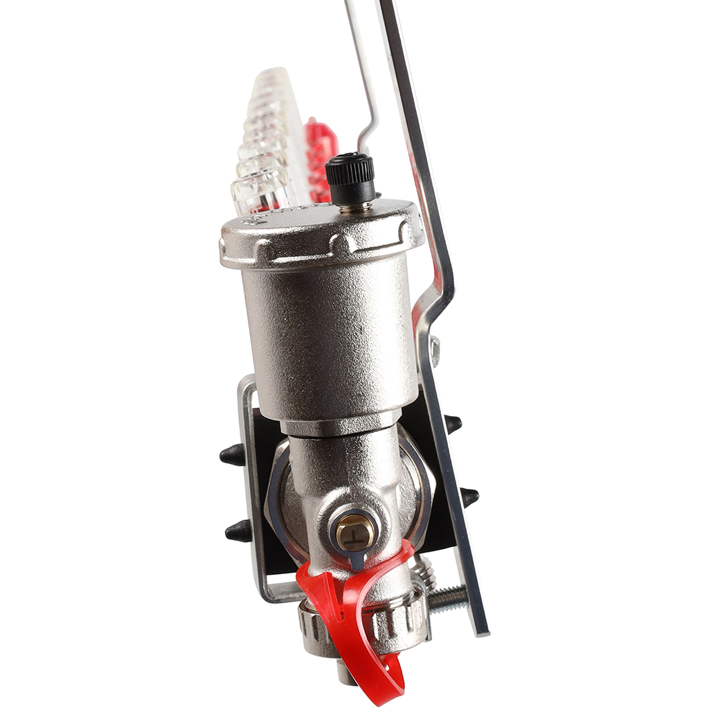 Коллектор из нержавеющей стали в сборе с расходомерами ROMMER 10 выходов, RMS-1210-000010