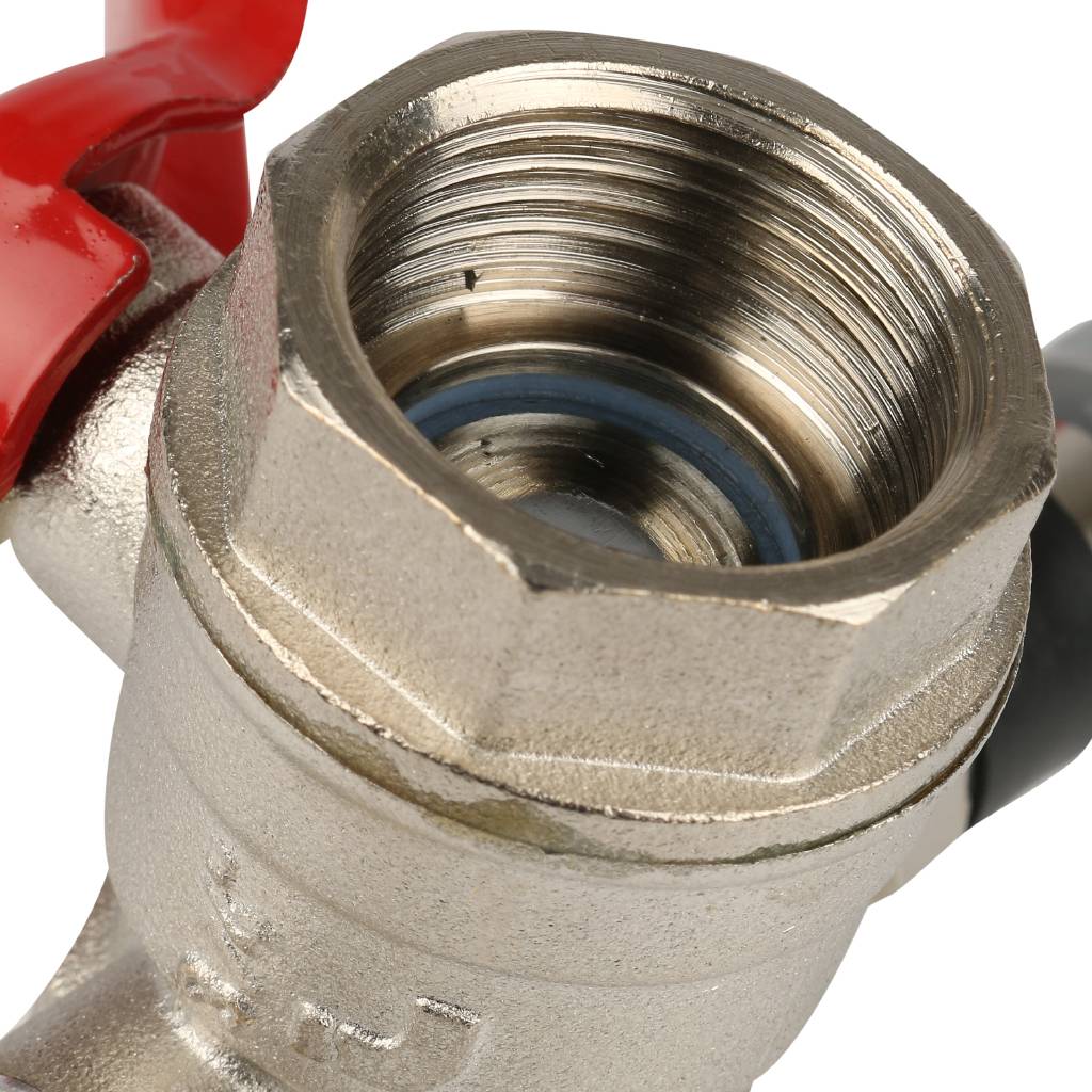 Кран шаровой Itap 115 3/4 муфтовый полнопроходной со спускным устройством (рычаг), 28576L