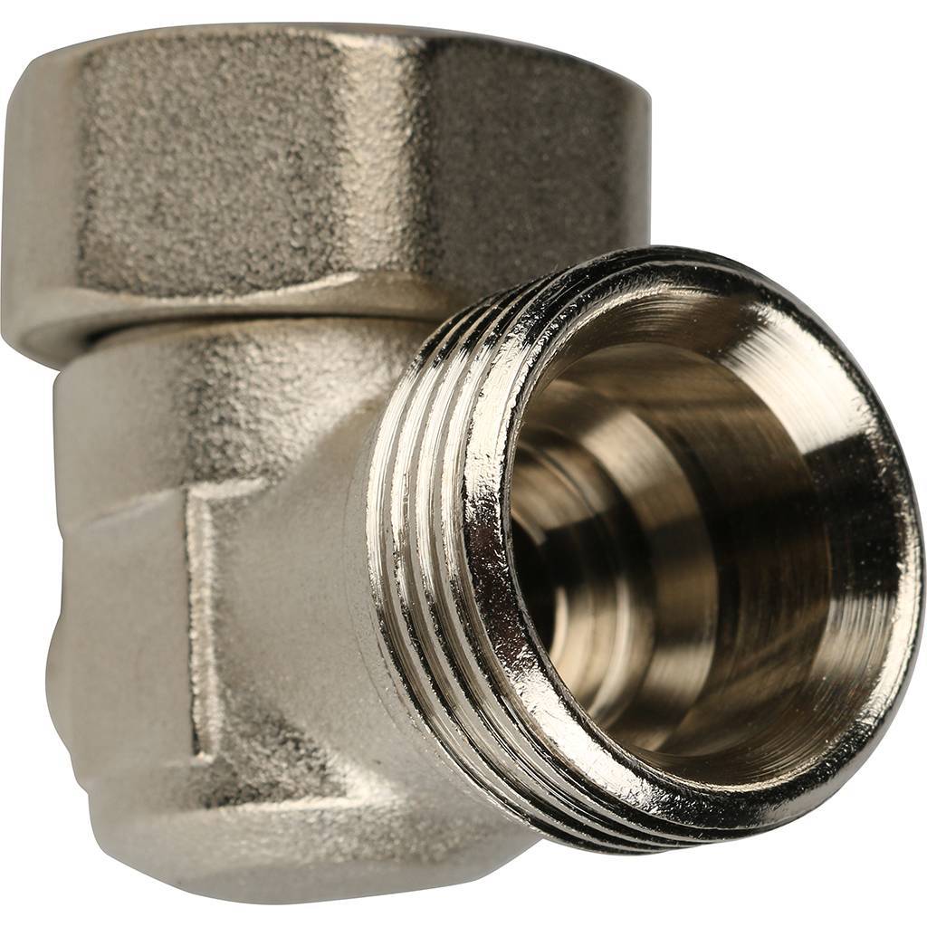 Узел нижнего подключения для радиатора STOUT угловой, раздельный 3/4, SVH-0006-000020