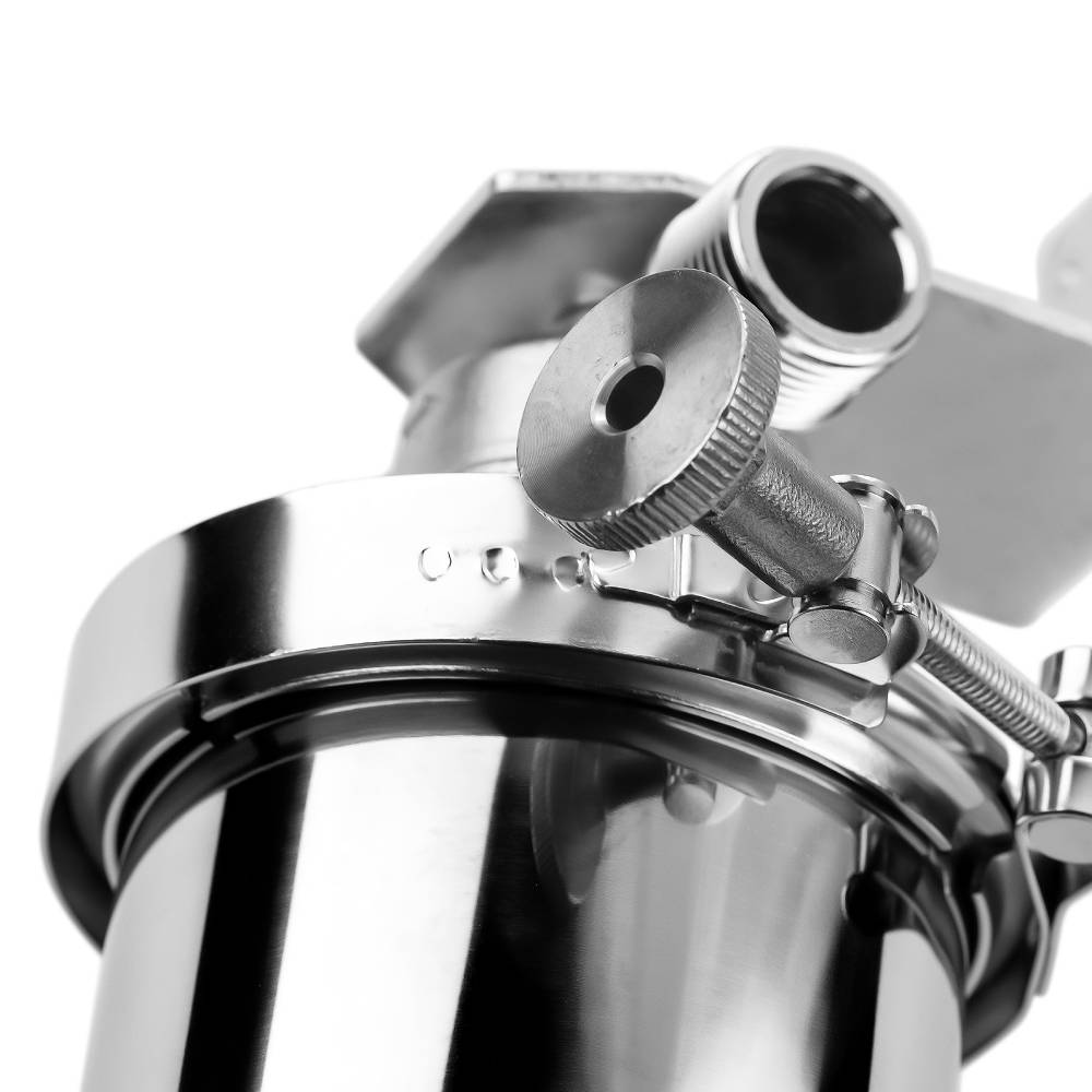 Корпус фильтра Гейзер премьер 10SL 3/4 нерж. сталь для хол. и горячей воды со сливом 3/4, 50753