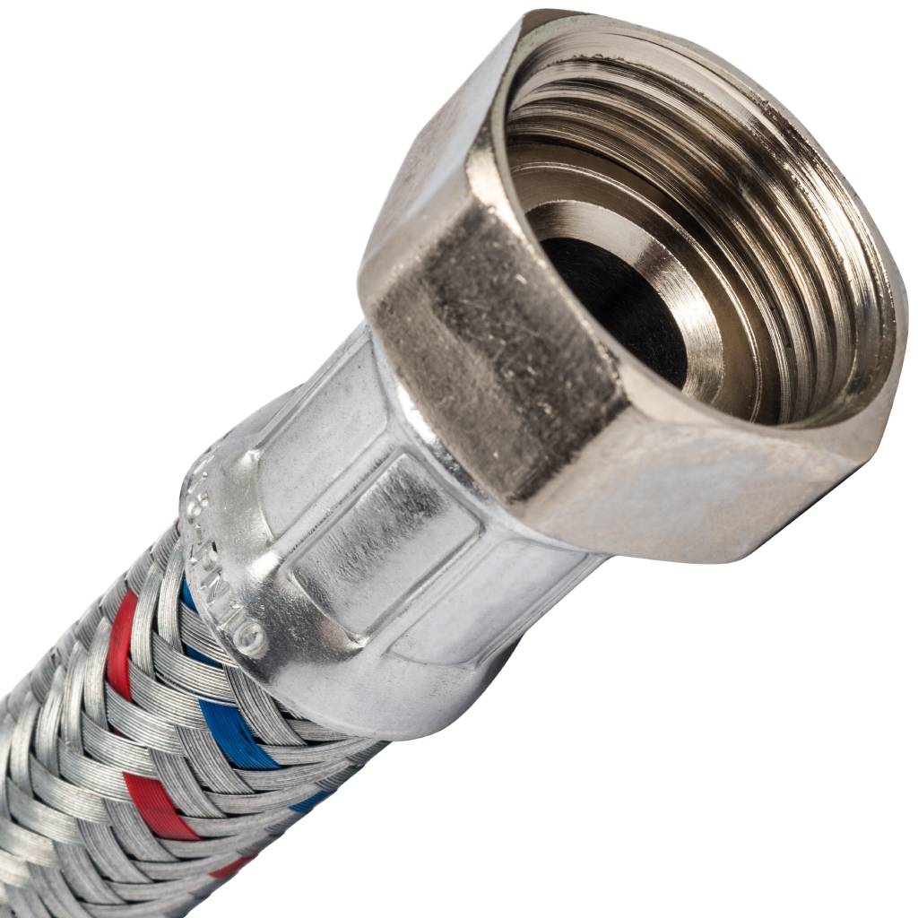 Гибкая подводка для воды STOUT ВР 1 х ВР 1, длина 1000 мм, SHF-0147-182525