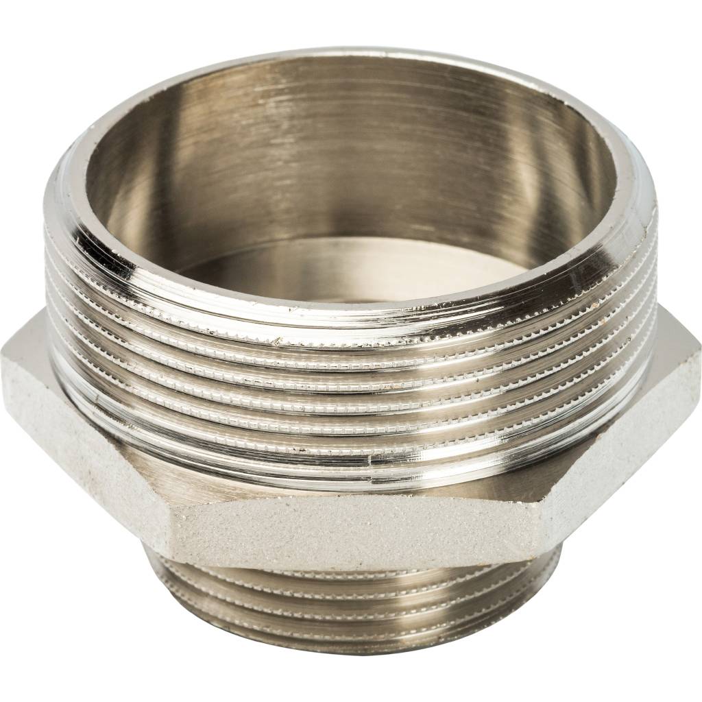 Ниппель НН STOUT переходной никелированный 2X1 1/4, SFT-0004-002114