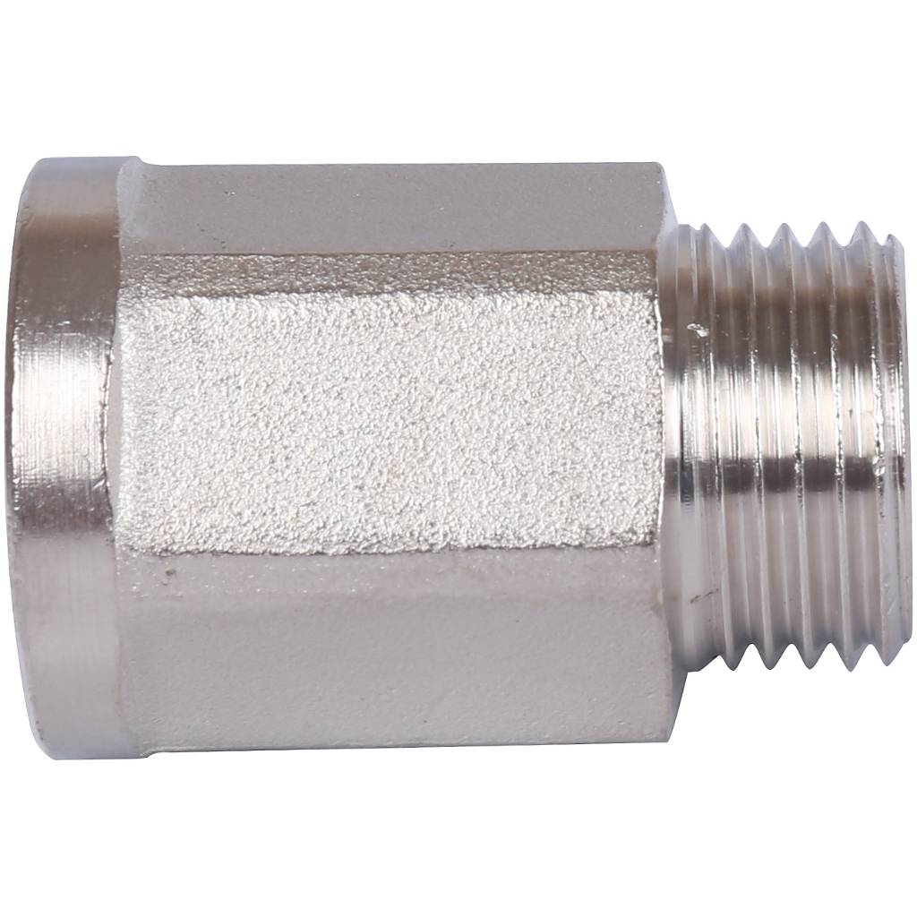 Удлинитель STOUT ВН шестигранный никелированный 1/2 x1/2, SFT-0055-001212