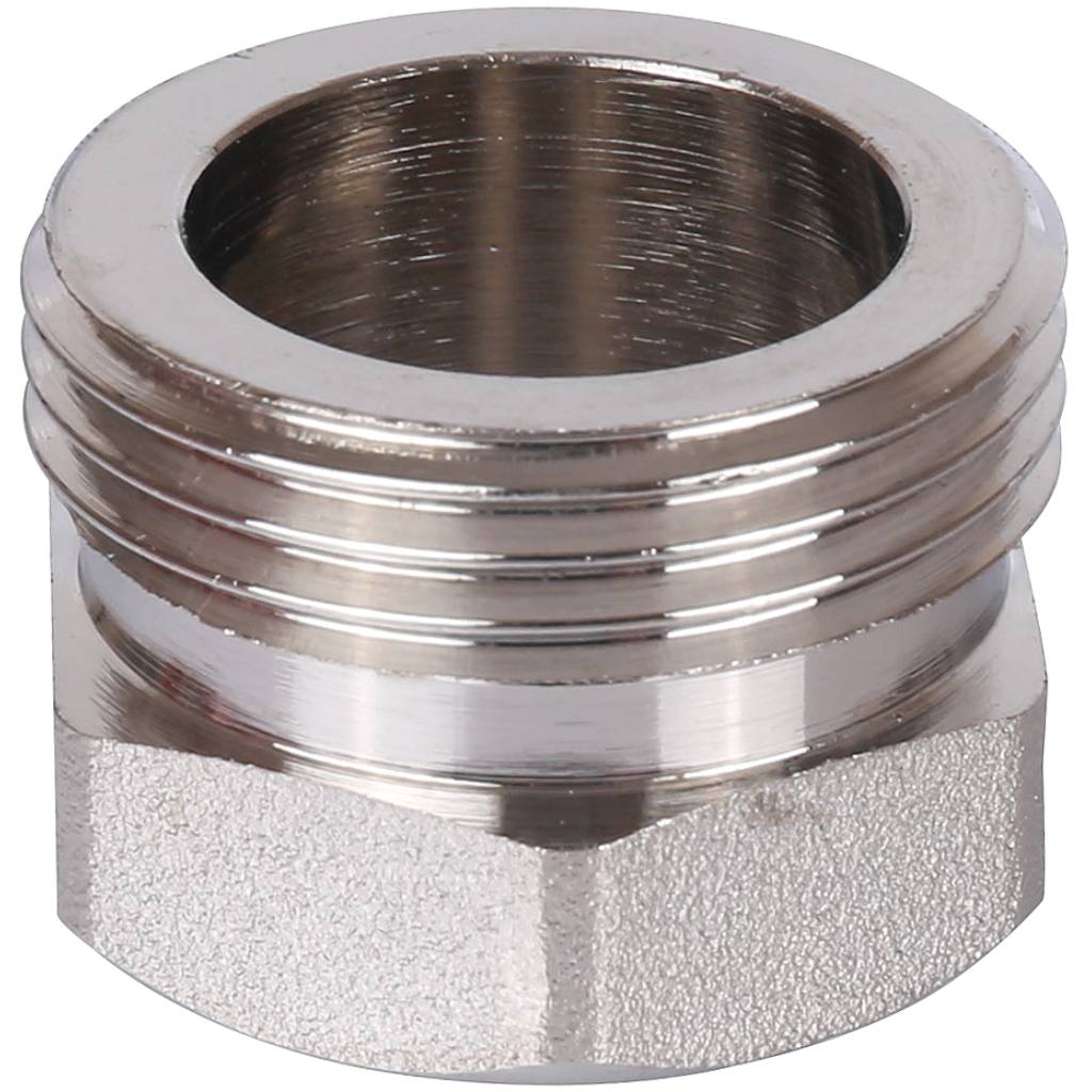 Разъемное соединение STOUT американка ВН 1/2 никелированное, уплотнение под гайкой по плоскости, SFT-0045-000012