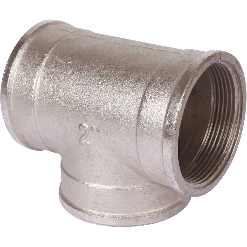 Тройник TIEMME 2 ВР никель, 1500362