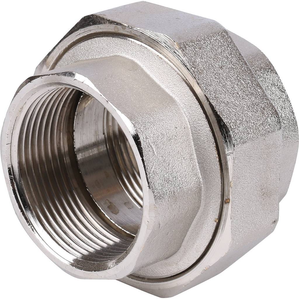 Разъемное соединение STOUT американка ВВ никелированное 1 1/2, SFT-0034-000112