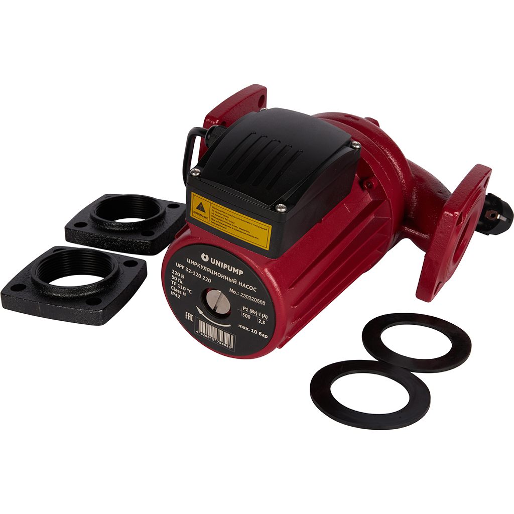 *83924  UNIPUMP Насос циркуляц. (отопл.) UPF 32-120 220 (Фланцевое присоед.DN32, 220 В, Wмакс - 500 Вт, Нmax - 12 м, Qmax - 183 л/мин), 83924