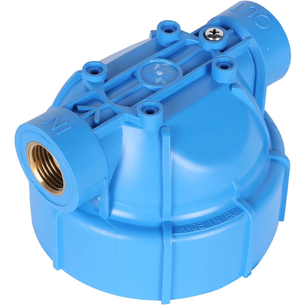 Магистральный фильтр AquaFilter 10SL, с воздушным клапаном, латунная резьба 1/2, FHPR12-B1-AQ