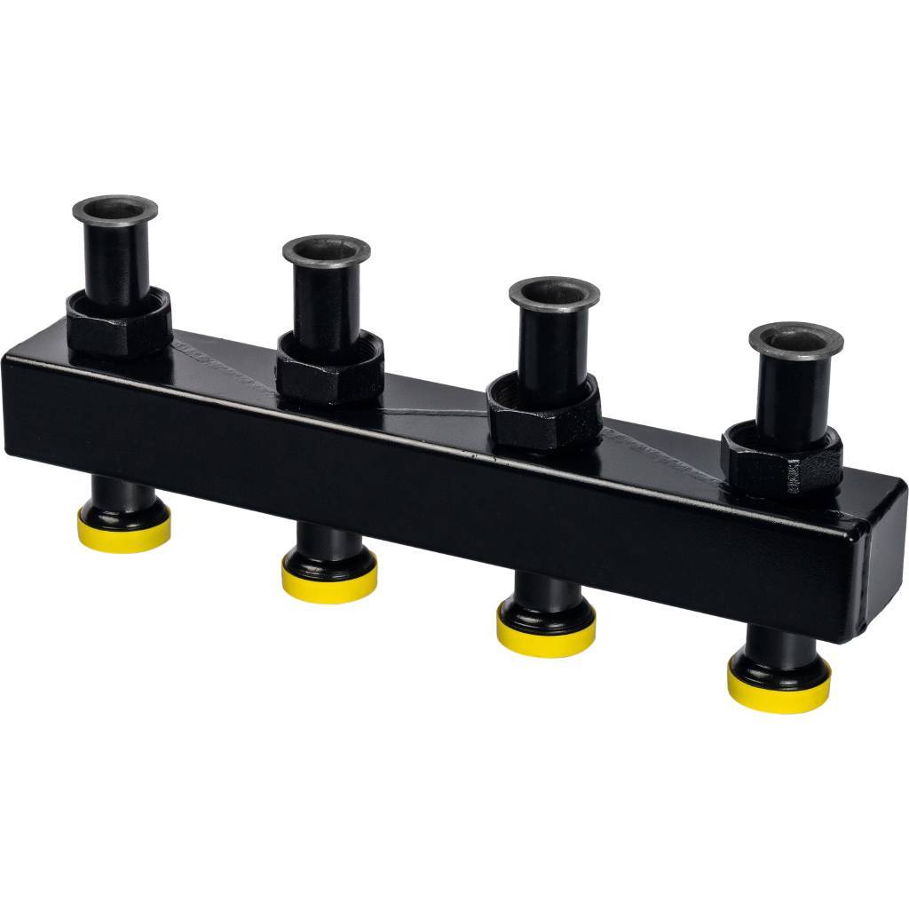 Стальной распределительный коллектор STOUT SDG-0017 2(3) отопительных контура, в теплоизоляции DN 25